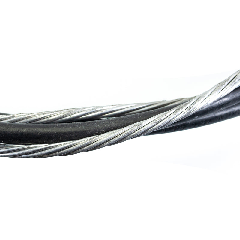 Cable iusa concéntrico aluminio cal. 6 1+1 por metro