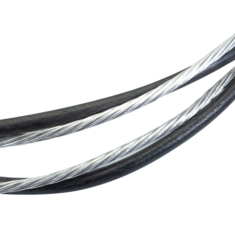 Cable iusa concéntrico aluminio cal. 6 1+1 por metro