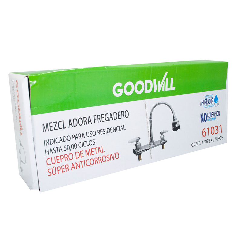 Mezcladora Good Will flexible fregadero
