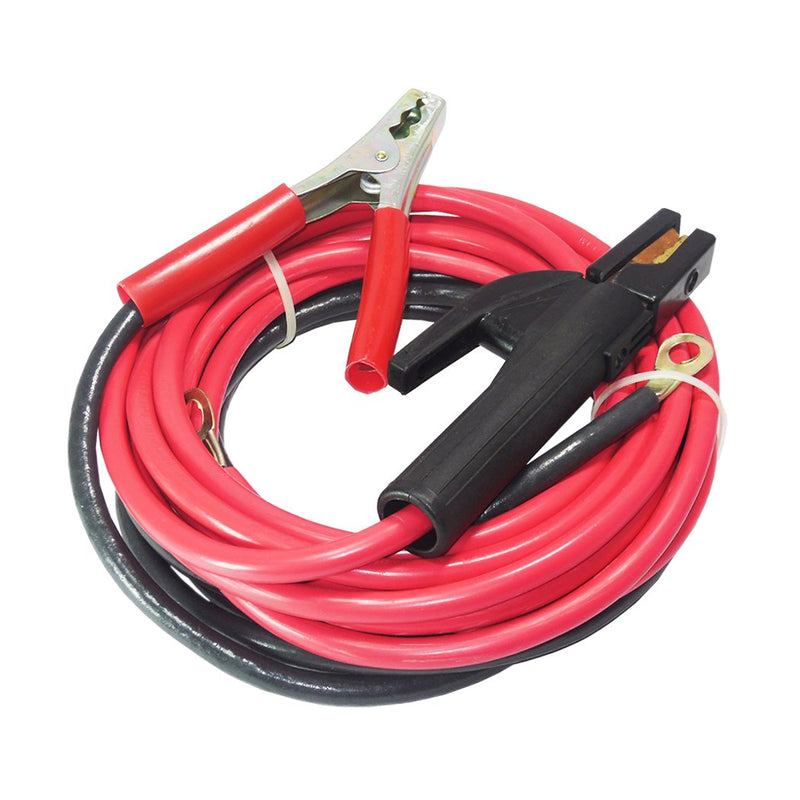 Cables para soldar de 10 mts. negro/rojo