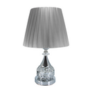 Lámpara Pinmarkt de buró clásica plata - La nueva eléctrica