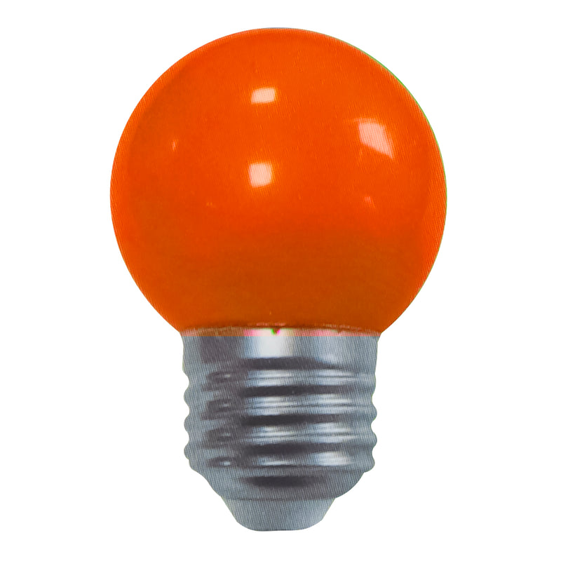 Foco Pinmarkt LED 5W bola naranja - La nueva eléctrica