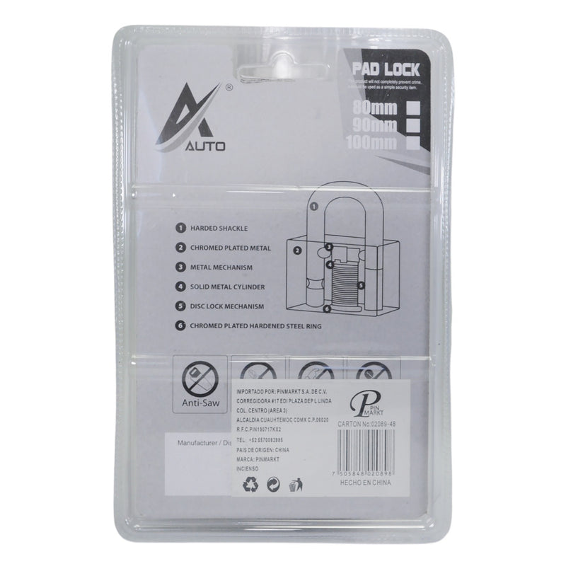 Candado Pinmarkt de cortina 100mm - La nueva eléctrica