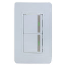 Placa Pinmarkt Capri 2 apagadores sencillos - La nueva eléctrica