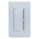 Placa Pinmarkt Capri 2 apagadores escalera - La nueva eléctrica