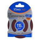 Disco de lija Pinmarkt 4.5", 5 piezas P120 - La nueva eléctrica