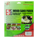 Lija Pinmarkt 5 piezas para madera 180 - La nueva eléctrica