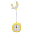 Lámpara Pinmarkt buró reloj y luna amarilla - La nueva eléctrica