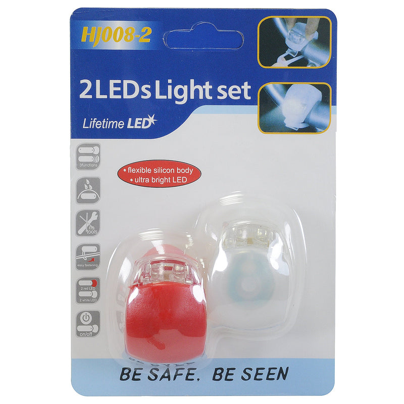 Luces Pinmarkt para bicicleta con 2 piezas - La nueva eléctrica