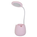 Lámpara Pinmarkt LED infantil porta lapicero rosa - La nueva eléctrica