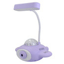 Lámpara Pinmarkt LED infantil con sacapuntas morada - La nueva eléctrica