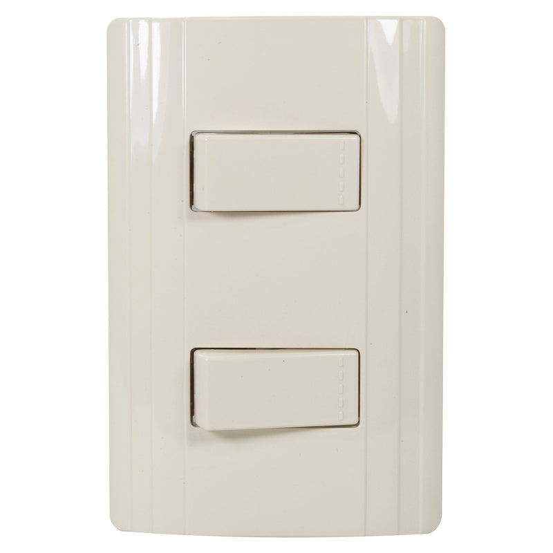 Placa Wanergy 2 apagadores - La nueva eléctrica