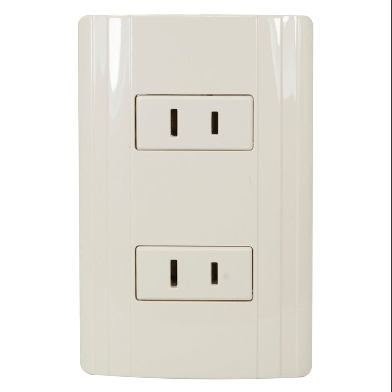 Placa Wanergy 2 contactos sencillos - La nueva eléctrica
