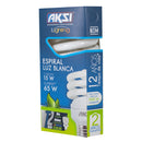 Foco Aksi mini espiral 15W T2 900 lm 6500K E27 - La nueva eléctrica