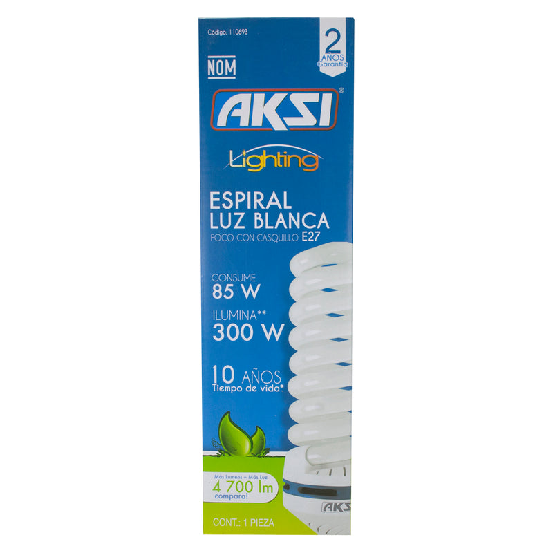 Foco Aksi 85W ahorrador - La nueva eléctrica