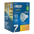 FOCO AKSI LED 7W GU10 CALIDO - La nueva eléctrica