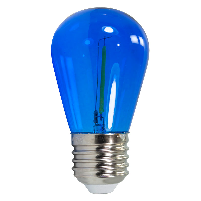 Foco Aksi LED 1W S14 azul - La nueva eléctrica