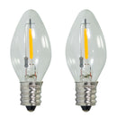 Foco Aksi LED 0.5W 7 1/2 blanco transparente 2 pack - La nueva eléctrica