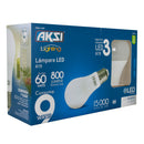 Foco Aksi LED 3 pack A19 9W luz blanca - La nueva eléctrica