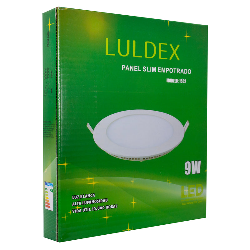 Empotrado Luldex LED 9 watts redondo slim - La nueva eléctrica