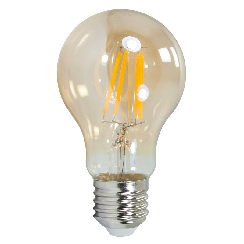 Foco Pinmarkt LED 4W vintage A60 Edison ámbar - La nueva eléctrica