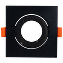 Spot GW dirigible cuadrado negro MR16 - La nueva eléctrica