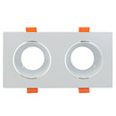 Spot GW dirigible redondo doble blanco MR16 - La nueva eléctrica