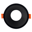 Spot GW fijo redondo negro MR16 - La nueva eléctrica