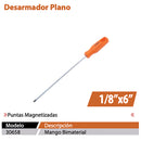 DESARMADOR GOOD WILL PUNTA PLANA 1/8X6 - La nueva eléctrica