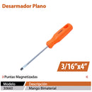 DESARMADOR LATINTUL PLANO 3/16ŒX4Œ - La nueva eléctrica