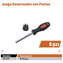 DESARMADOR LATINTUL JGO 8PZ - La nueva eléctrica