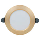 EMPOTRADO WANERGY LED 5W DORADO 3 PASOS