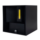 Arbotante Wanergy 12W negro luz fría - La nueva eléctrica