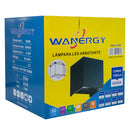 Arbotante Wanergy 12W negro luz fría - La nueva eléctrica