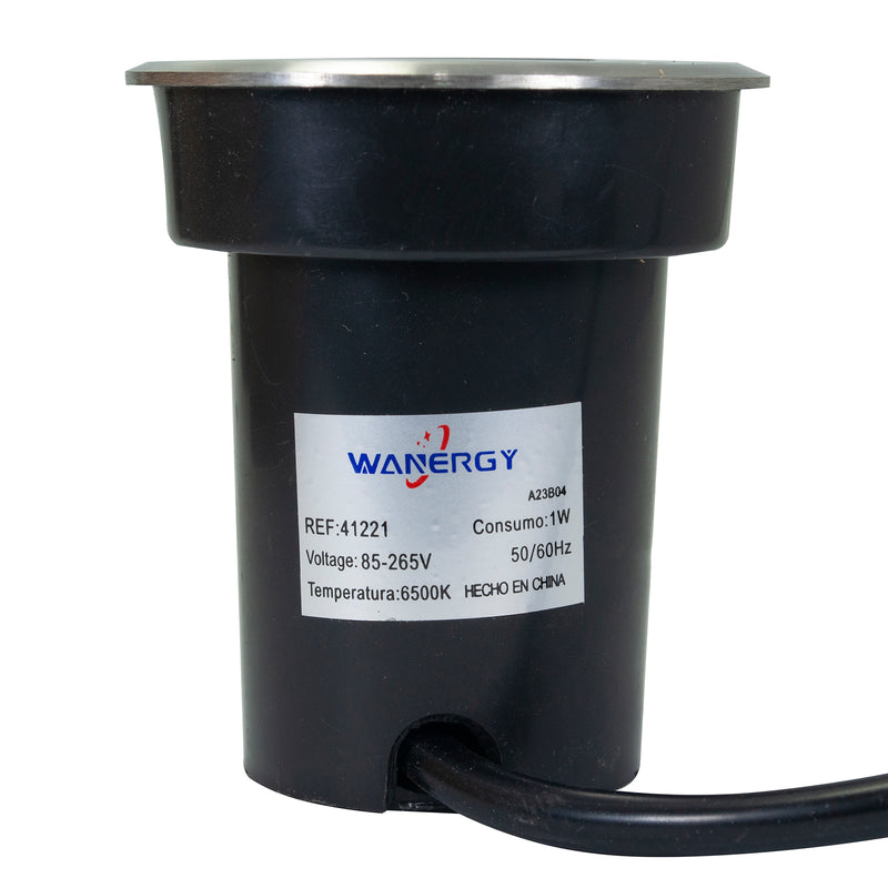 EMPOTRADO WANERGY LED 1W SUMERGIBLE FRIO