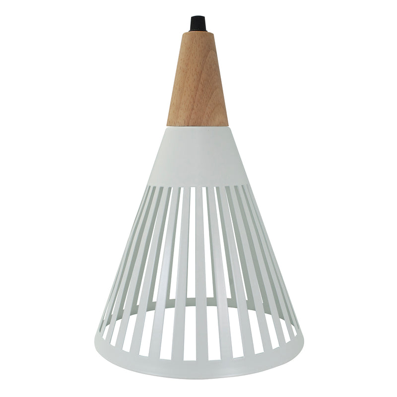 LAMPARA WANERGY COLGANTE RAQUETA DECORATIVO MODERNO BLANCO