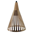 Lámpara Wanergy colgante raqueta decorativo moderno dorado - La nueva eléctrica