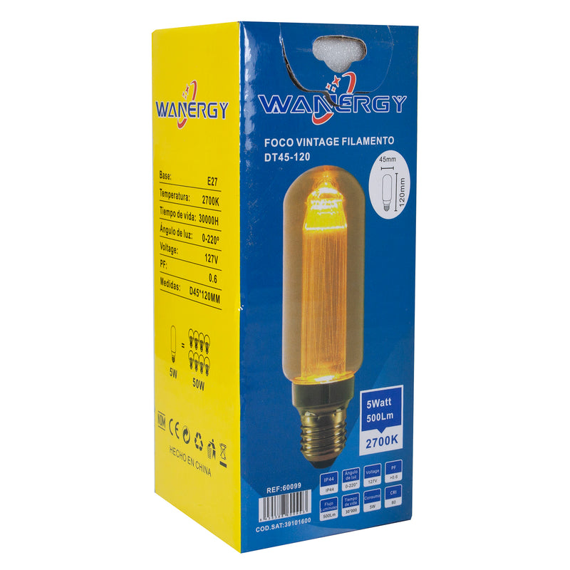 Foco Wanergy vintage LED DT45-120 3W - La nueva eléctrica