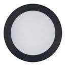 LUMINARIO WANERGY LED 12W REDONDO NEGRO LUZ FRIA - La nueva eléctrica
