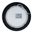 LUMINARIO WANERGY LED 12W REDONDO NEGRO LUZ FRIA - La nueva eléctrica