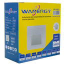 Arbotante Wanergy LED 2W empotrable para escaleras y muros - La nueva eléctrica