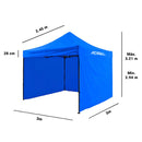 CARPA PLEGABLE C/3 PAREDES 3X3 , - La nueva eléctrica