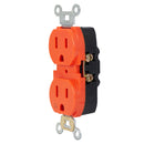 Contacto dúplex Adir naranja - La nueva eléctrica