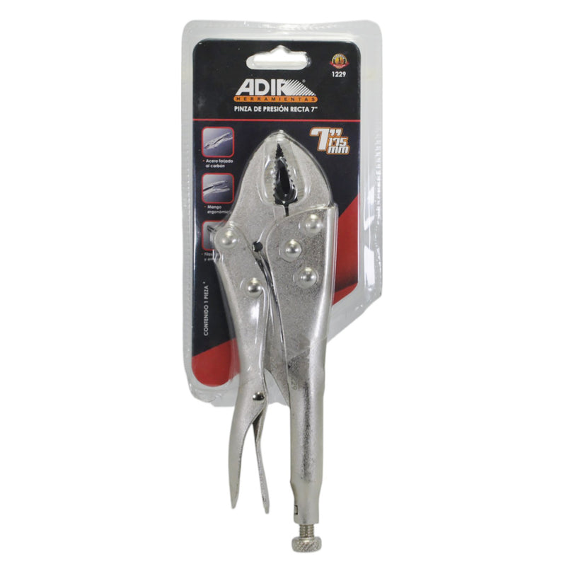 Pinza Adir de presión recta 7" - La nueva eléctrica