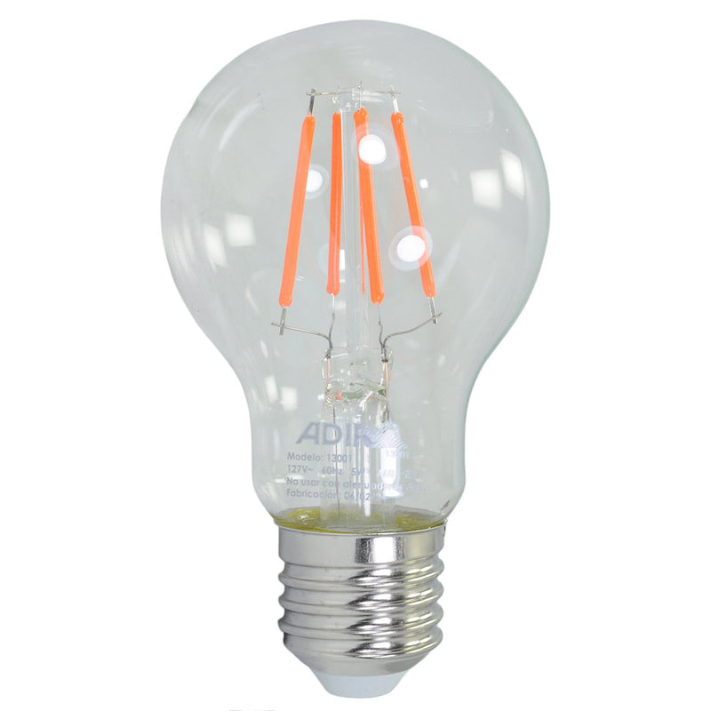 Foco Adir LED 5W A60 rojo - La nueva eléctrica