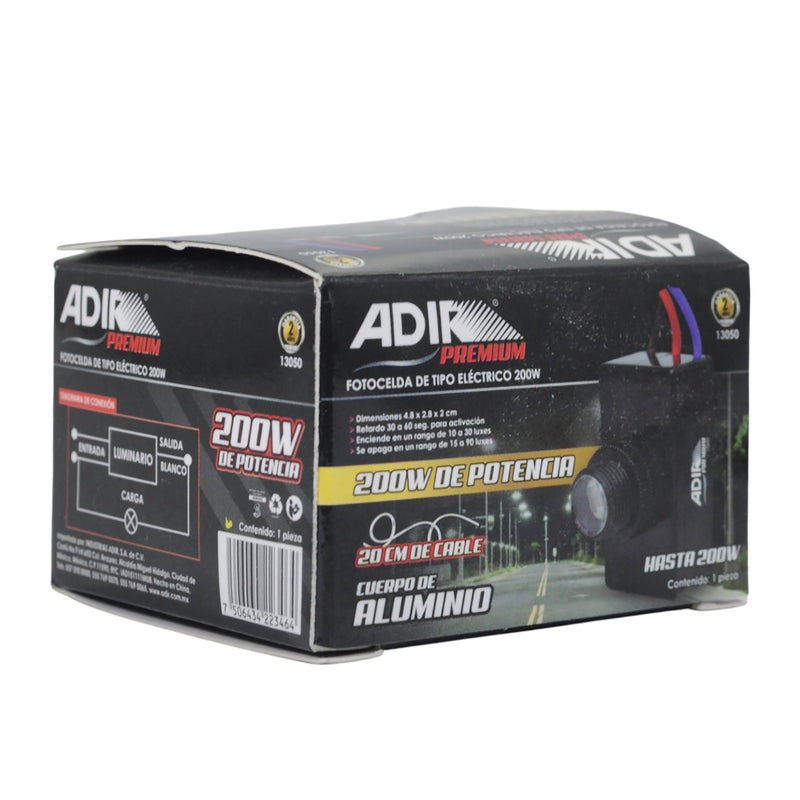 Fotocelda Adir miniatura 200W - La nueva eléctrica