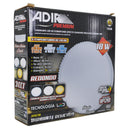 Luminario Adir LED redondo sobreponer 18W diamante - La nueva eléctrica