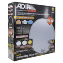 Luminario Adir LED redondo sobreponer 24W diamante - La nueva eléctrica