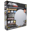 Luminario Adir LED redondo sobreponer 36W diamante - La nueva eléctrica