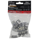 ABRAZADERA ADIR ACERO INOXIDABLE 19-27MM BOLSA 10 PZ - La nueva eléctrica